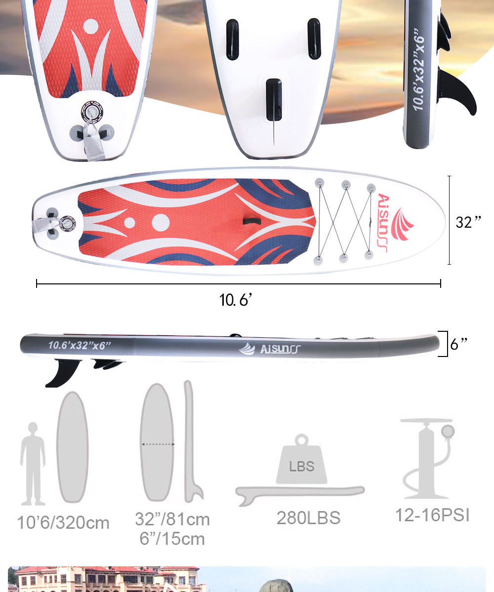 充氣SUP沖浪板(圖2)