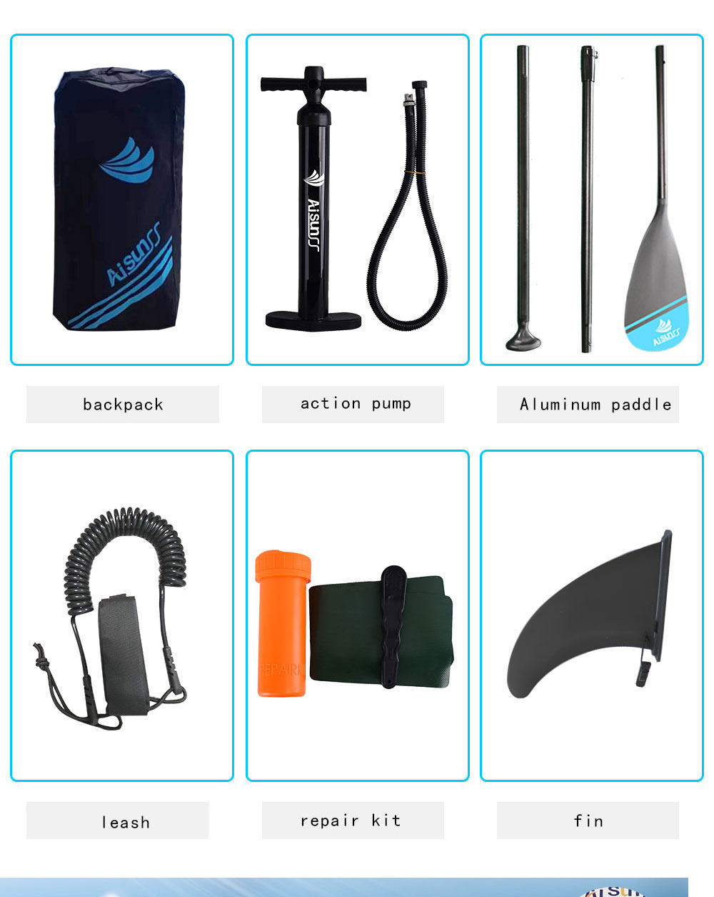 充氣SUP沖浪板(圖3)